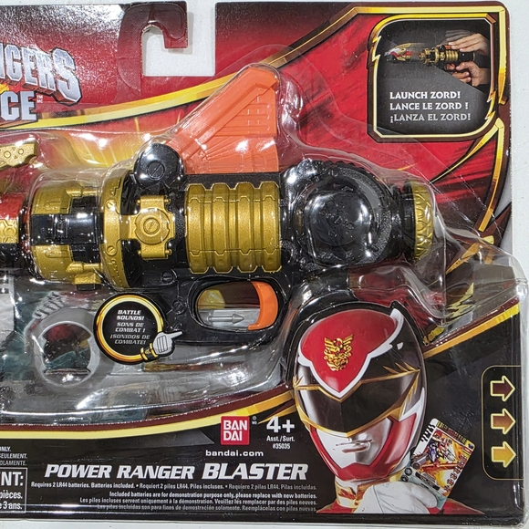 Saban's Power Rangers Megaforce Power Ranger Blaster Toy NEW - Picture 4 of 9